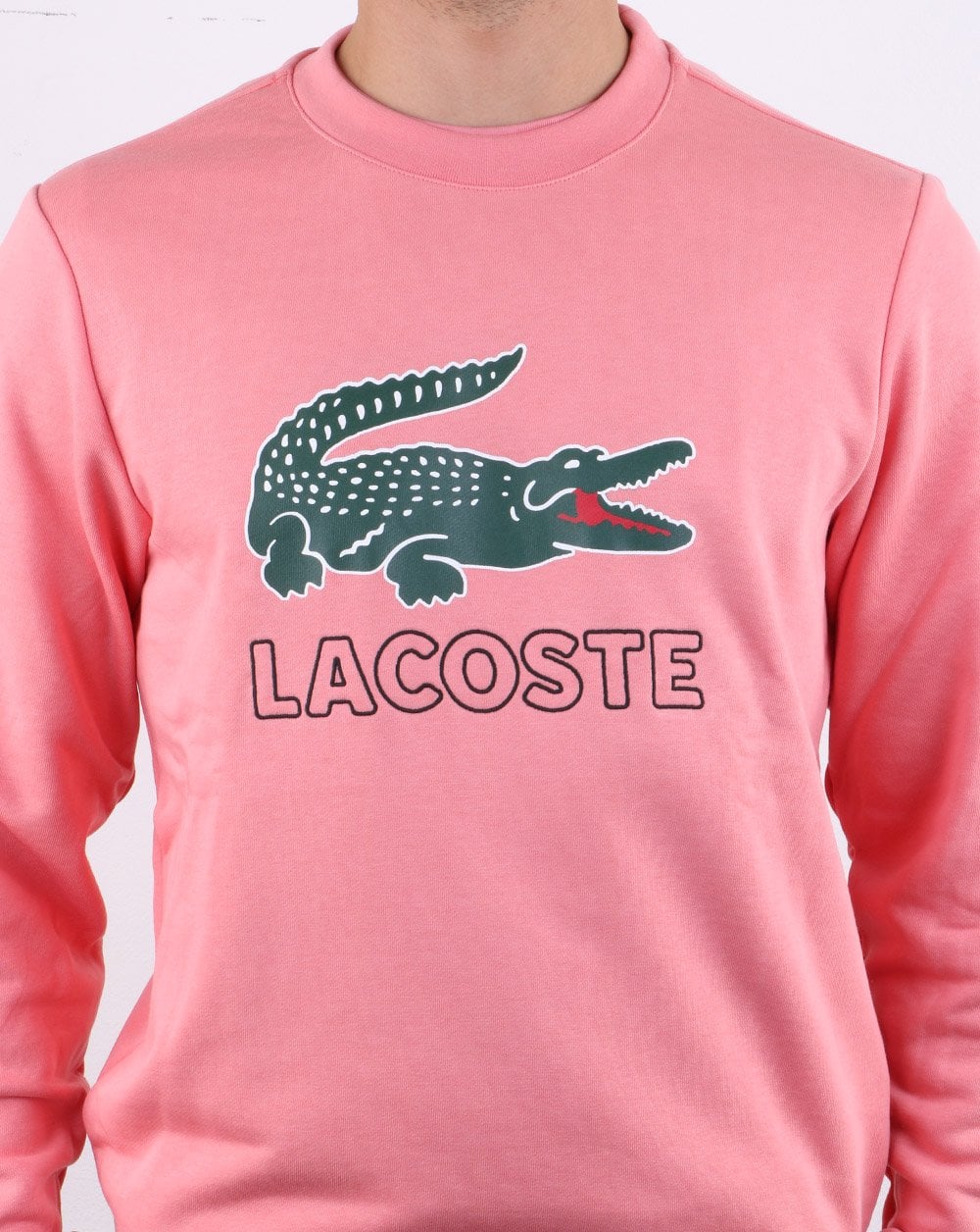Lacoste Logo Sweatshirt Rosa