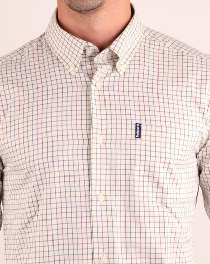 Barbour Tattersall Hemd Lila