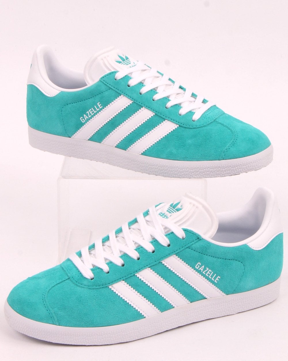 Adidas Gazelle Sneakers Aqua/Weiß