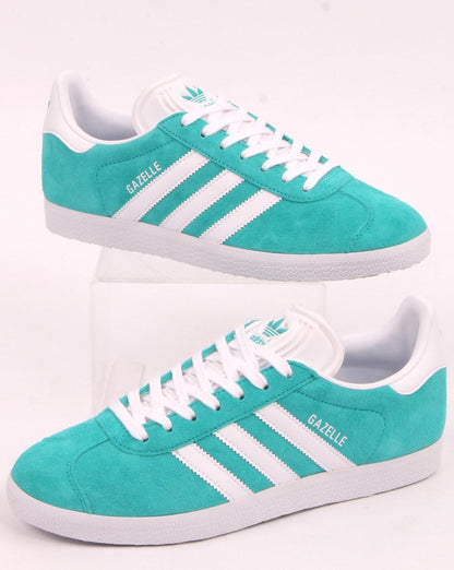 Adidas Gazelle Sneakers Aqua/Weiß