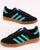 Adidas Gazelle Indoor Trainers Black/ Aqua