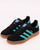 Adidas Gazelle Indoor Trainers Black/ Aqua