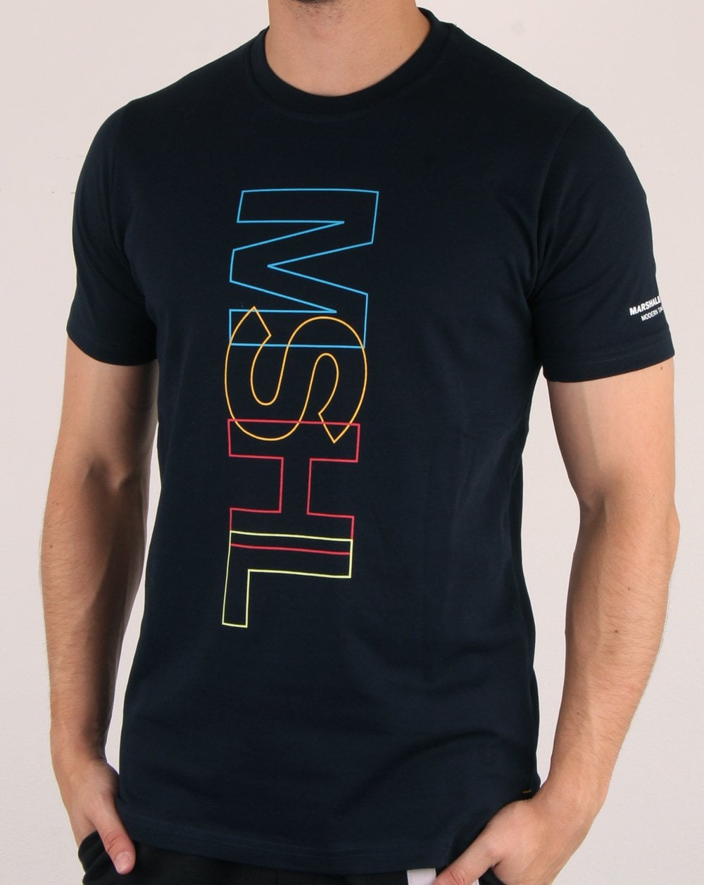 Marshall Artist Primaire T-Shirt Marineblau