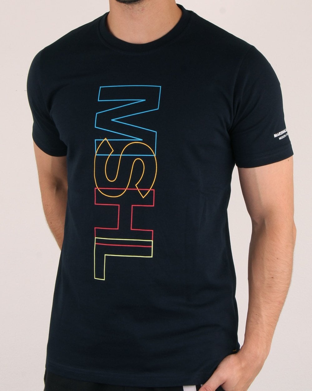 Marshall Artist Primaire T-Shirt Marineblau