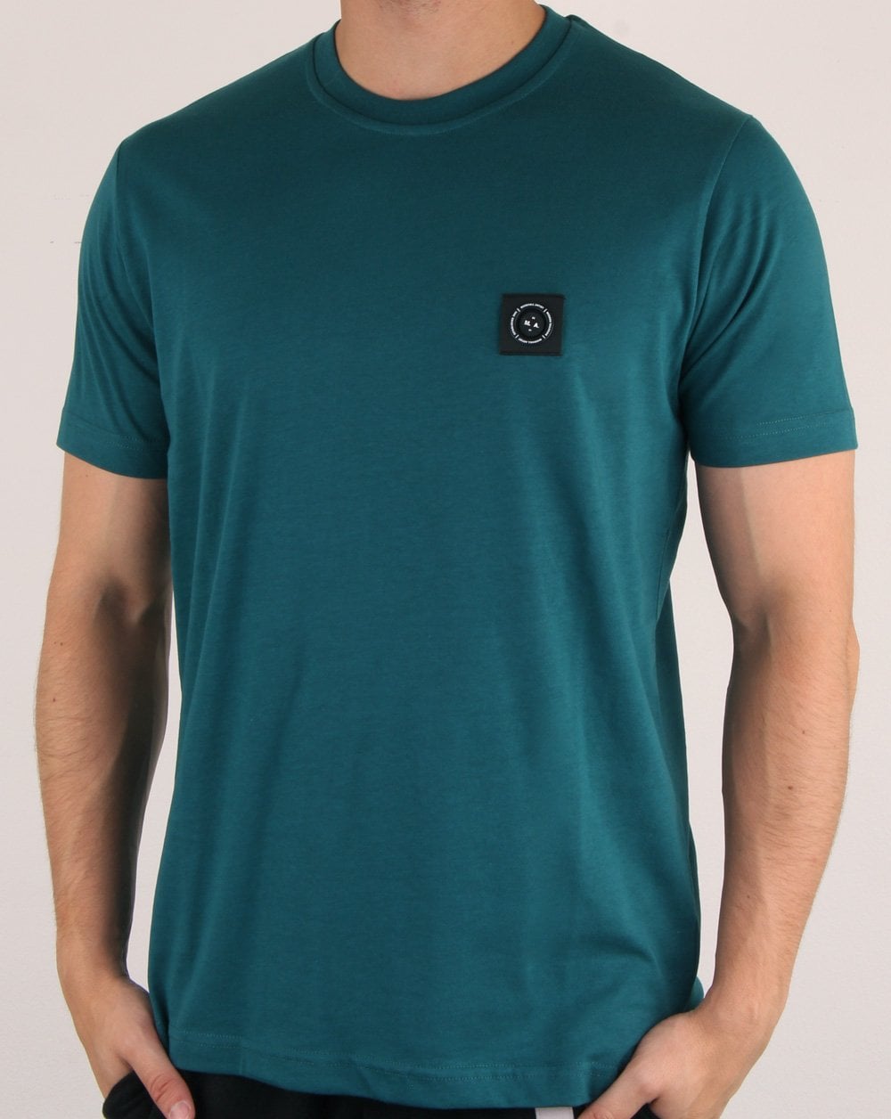 Marshall Artist – Siren – T-Shirt in Blaugrün mit kurzen Ärmeln