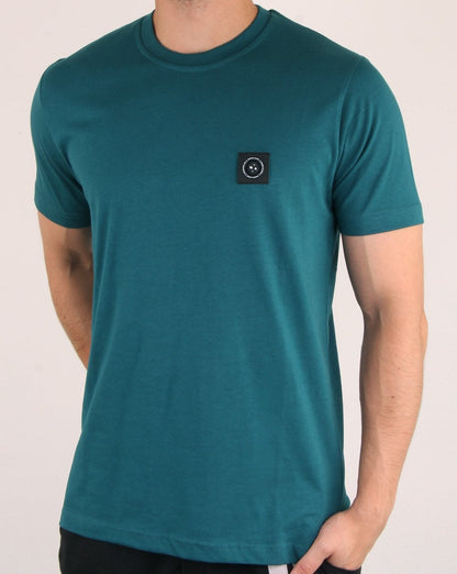 Marshall Artist – Siren – T-Shirt in Blaugrün mit kurzen Ärmeln