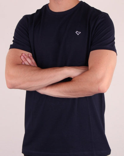 Weekend Offender – Tauben-T-Shirt, Marineblau