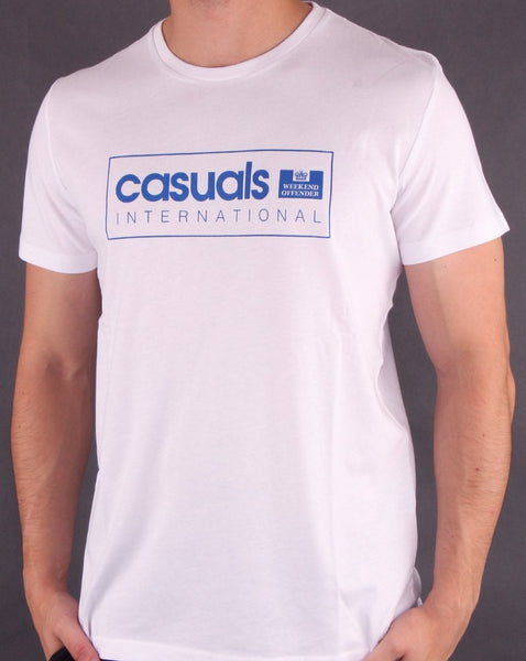 Weekend Offender Casuals International T-shirt White