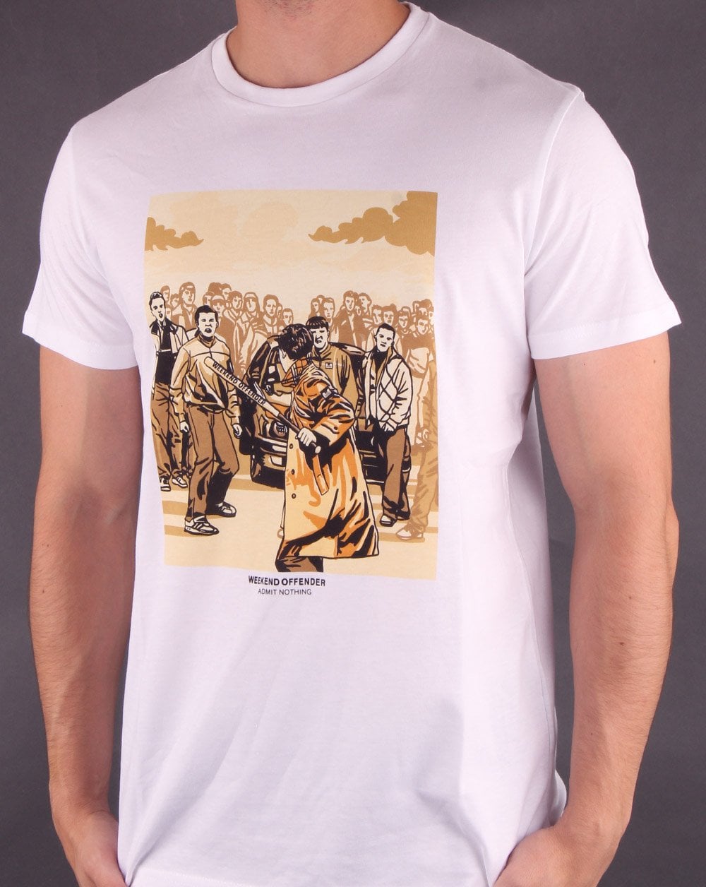 Weekend Offender The Firm T-Shirt Weiß