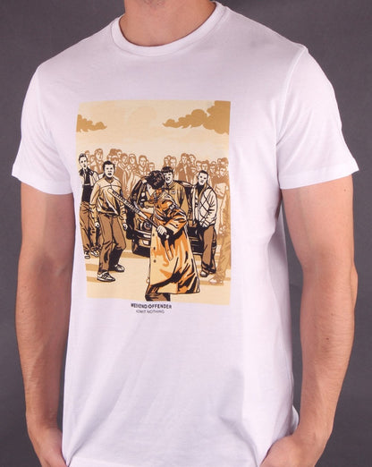 Weekend Offender The Firm T-Shirt Weiß