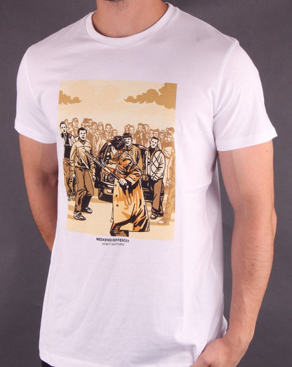 Weekend Offender The Firm T-Shirt Weiß