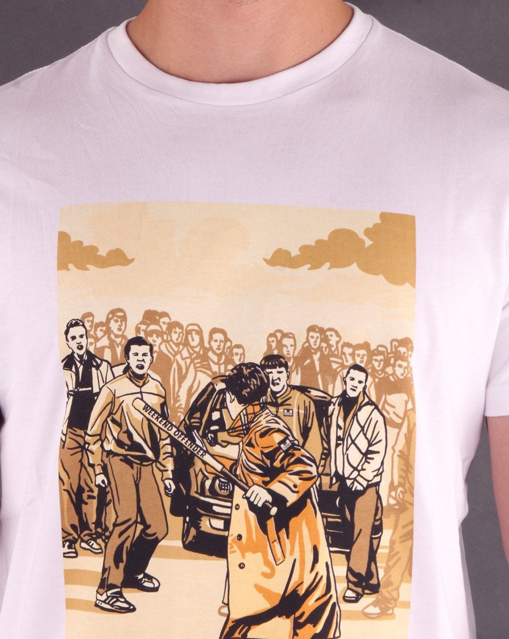Weekend Offender The Firm T-Shirt Weiß