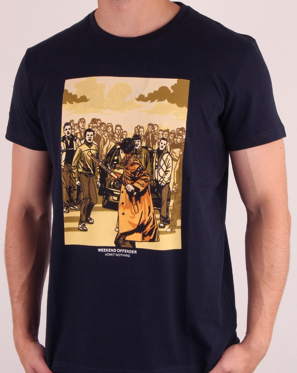 Weekend Offender The Firm T-Shirt Marineblau