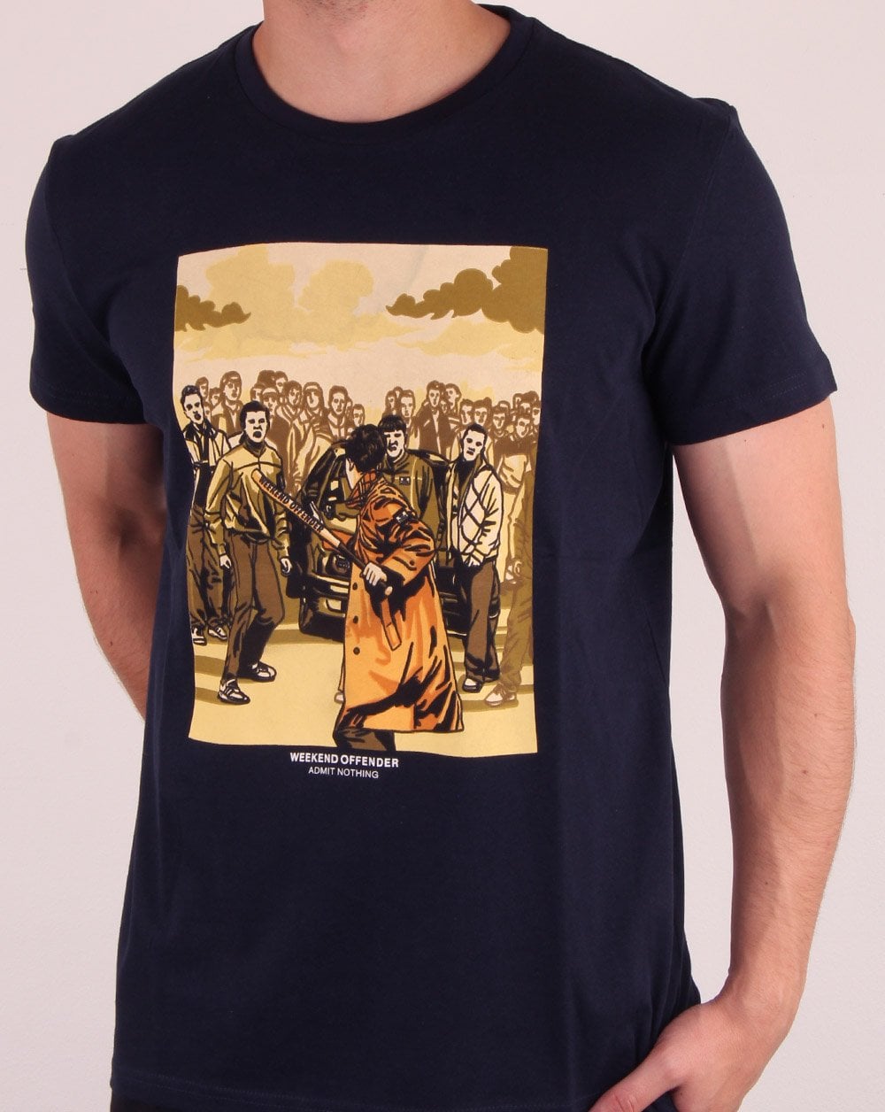 Weekend Offender The Firm T-Shirt Marineblau
