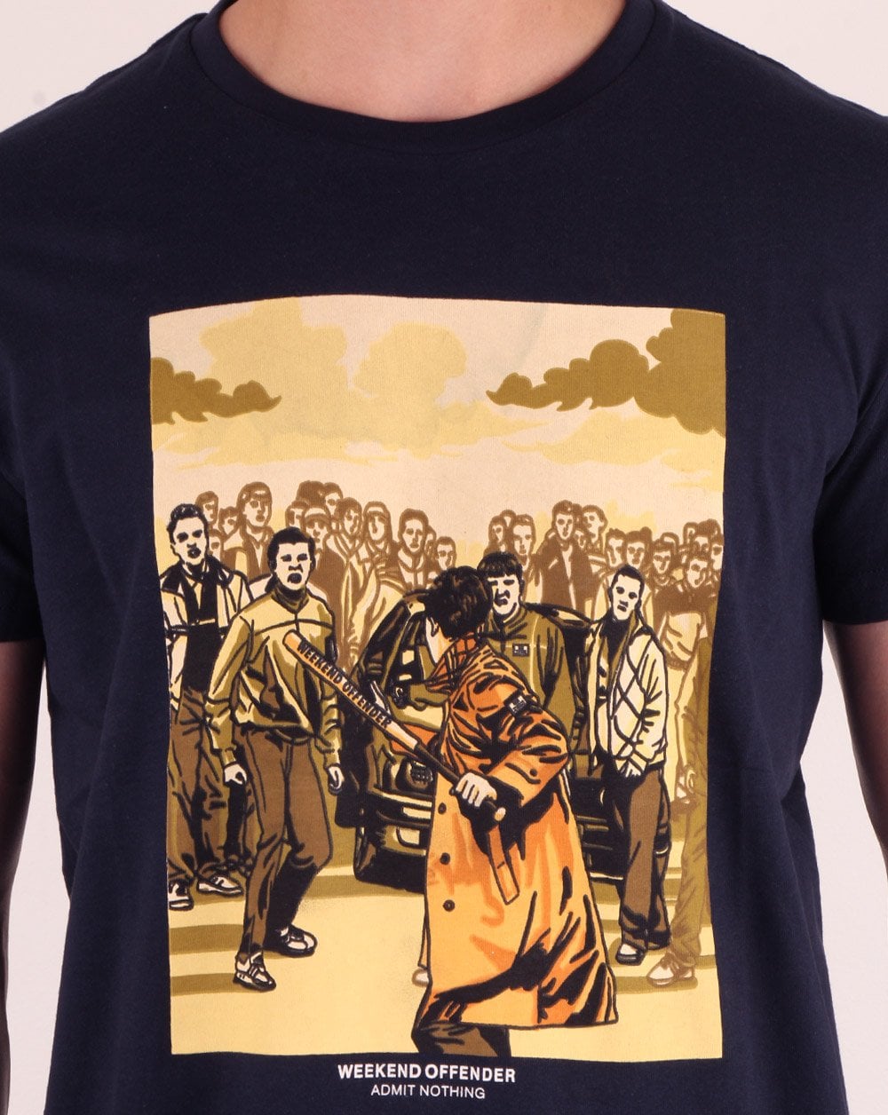Weekend Offender The Firm T-Shirt Marineblau
