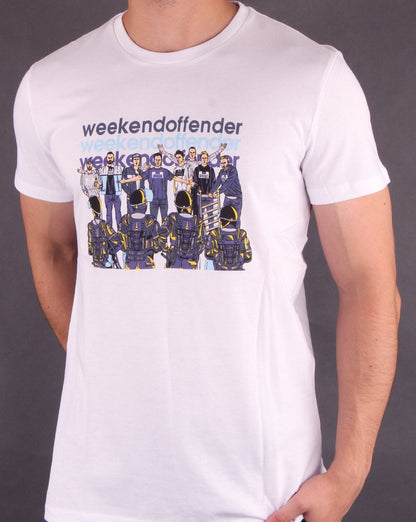 Weekend Offender Stand Off T-Shirt Weiß