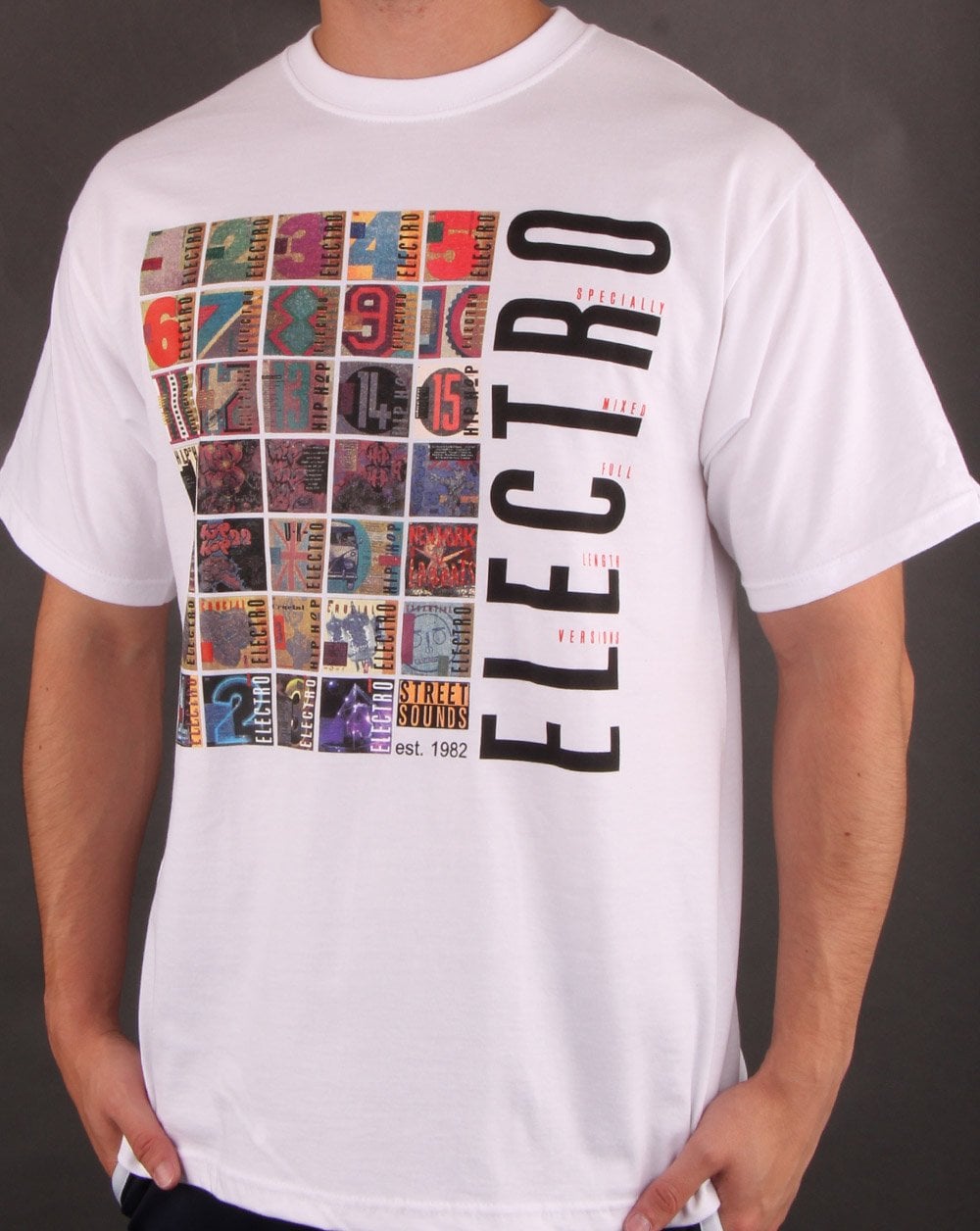 Street Sounds Electro T-Shirt Weiß