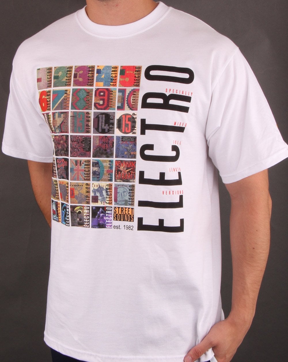 Street Sounds Electro T-Shirt Weiß