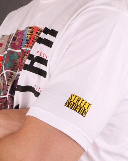 Street Sounds Electro T-Shirt Weiß