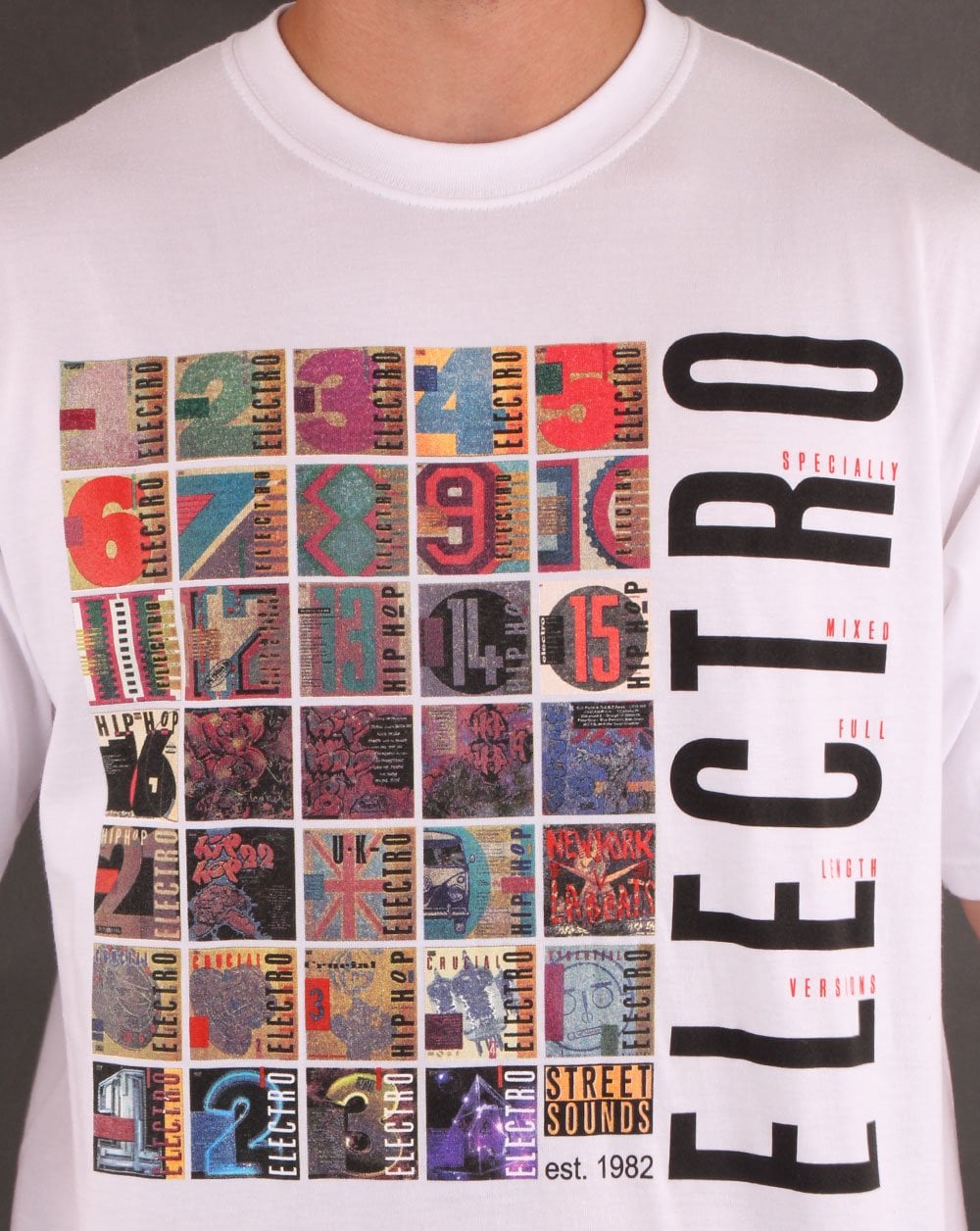 Street Sounds Electro T-Shirt Weiß