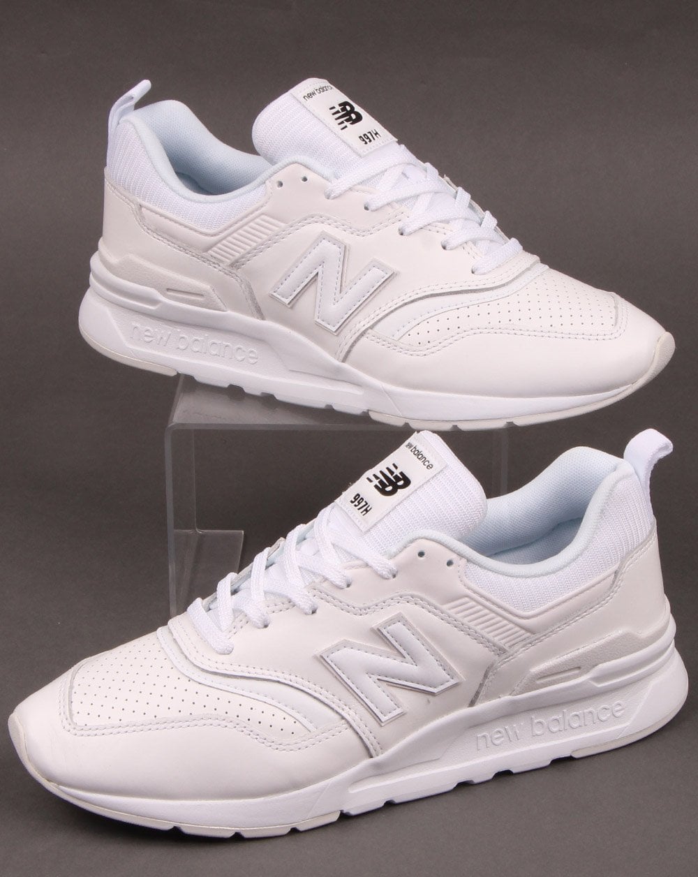New Balance 997 Leder-Sneaker Weiß