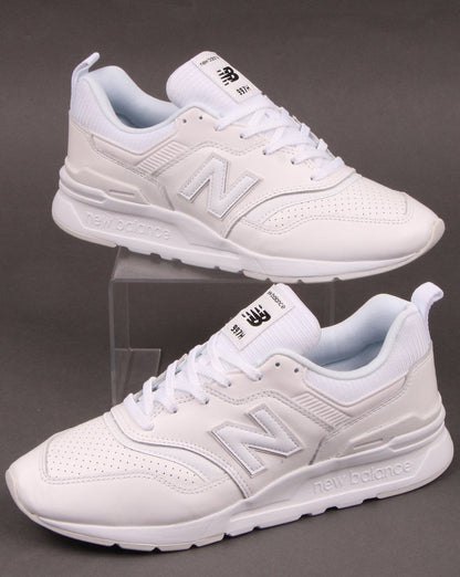 New Balance 997 Leder-Sneaker Weiß
