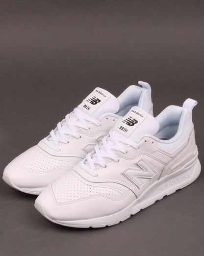 New Balance 997 Leder-Sneaker Weiß