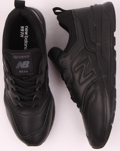 New Balance 997 Leder-Sneaker Schwarz