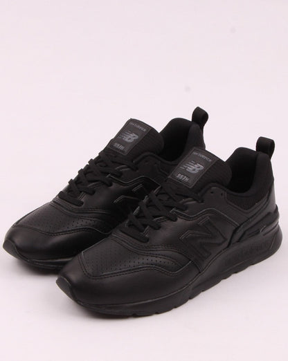 New Balance 997 Leder-Sneaker Schwarz