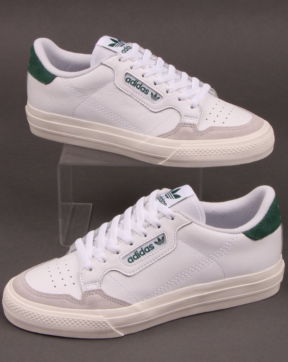 Adidas Continental Vulc Sneakers Weiß/Grün