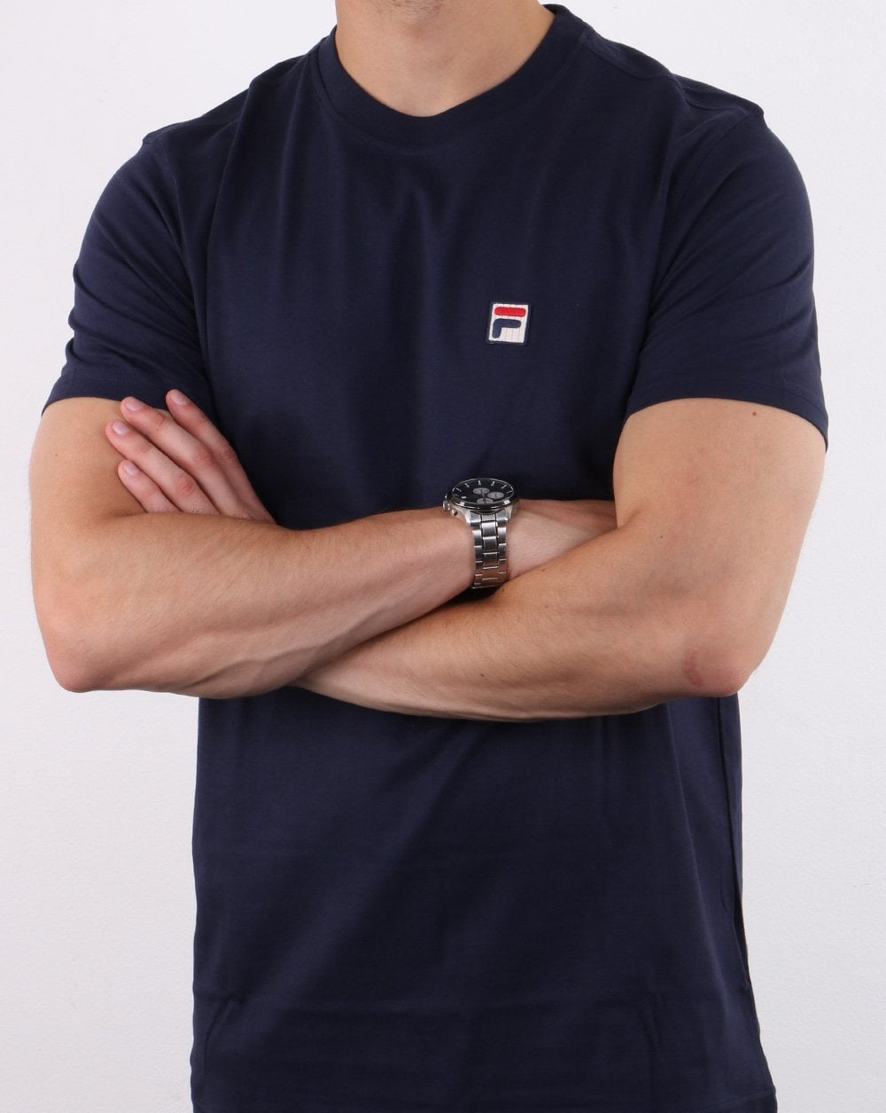 Fila Vintage T-Shirt Marineblau
