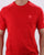 Adidas Originals 3 Stripe T Shirt Scarlet Red