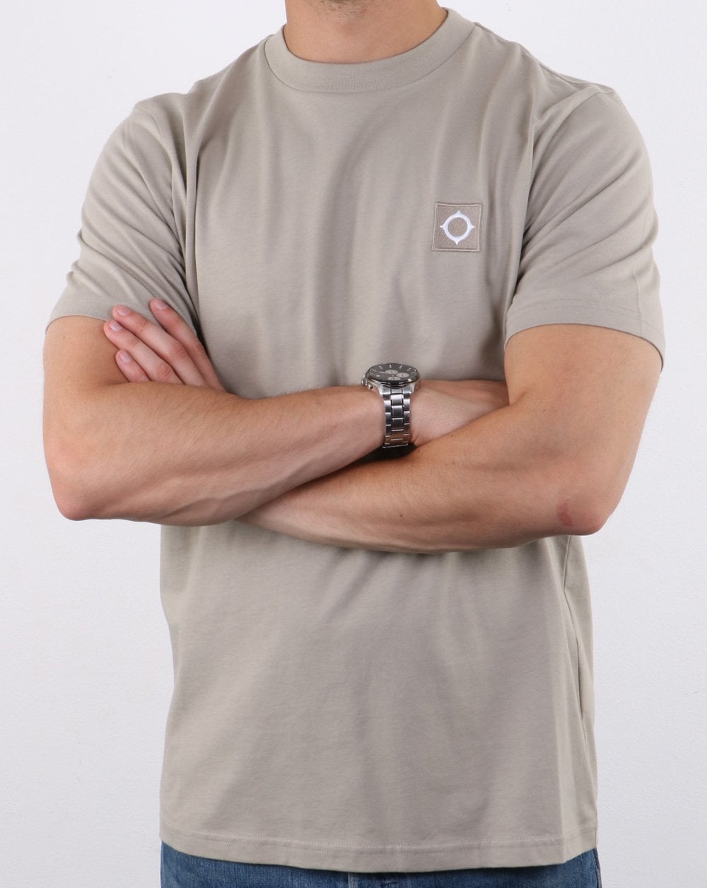 Ma.strum Icon T-Shirt Silbergrau