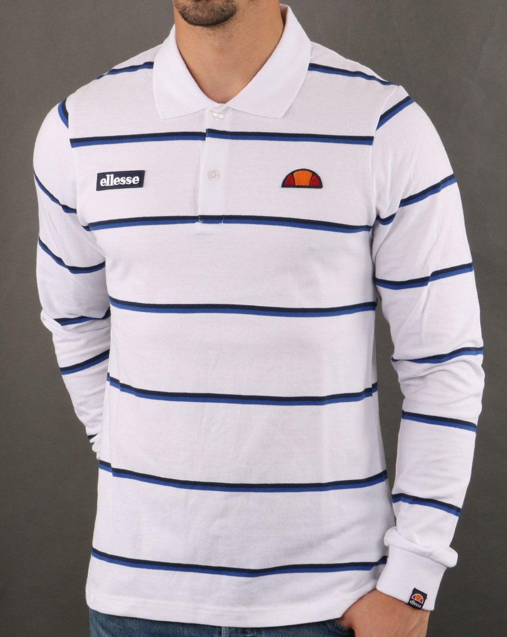 Ellesse Maffio Rugby-Shirt Weiß