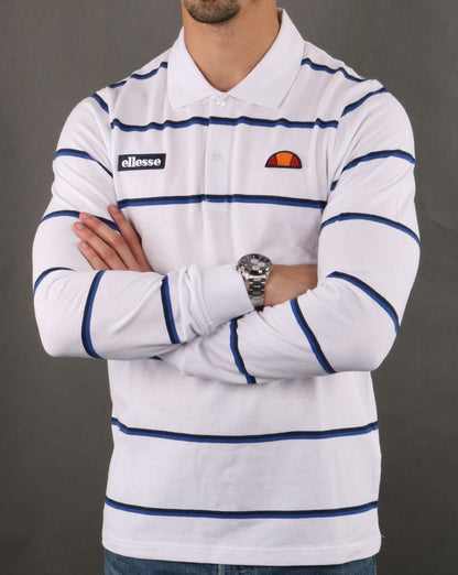 Ellesse Maffio Rugby-Shirt Weiß