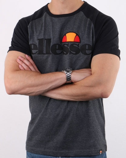 Ellesse T-Shirt Dunkelgrau/Schwarz