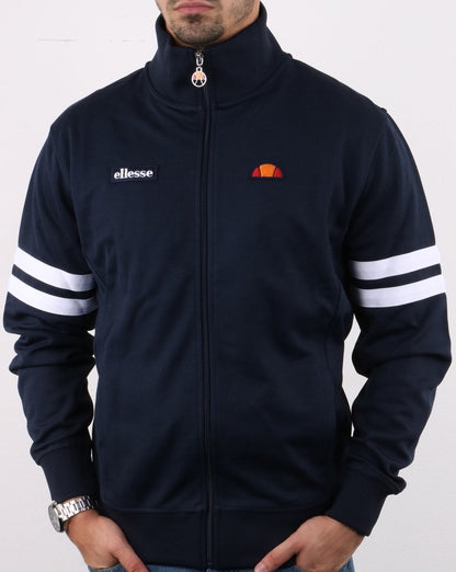 Ellesse – Roma Trainingsjacke, Marineblau/Weiß