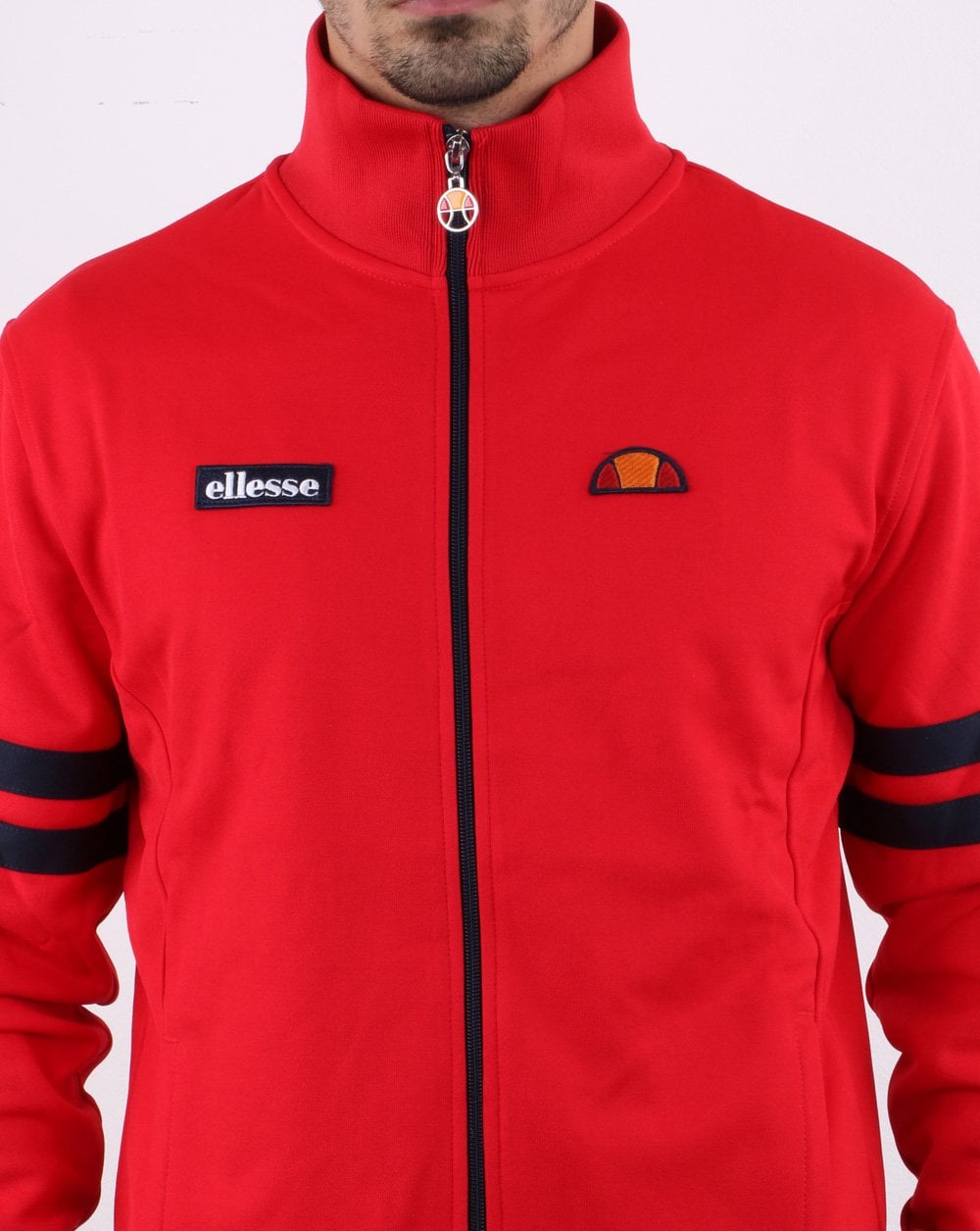 Ellesse Roma Trainingsjacke Rot/Marineblau