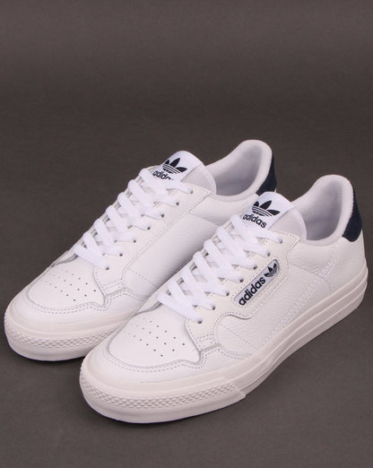 Adidas Continental Vulc-Sneaker aus weißem Leder