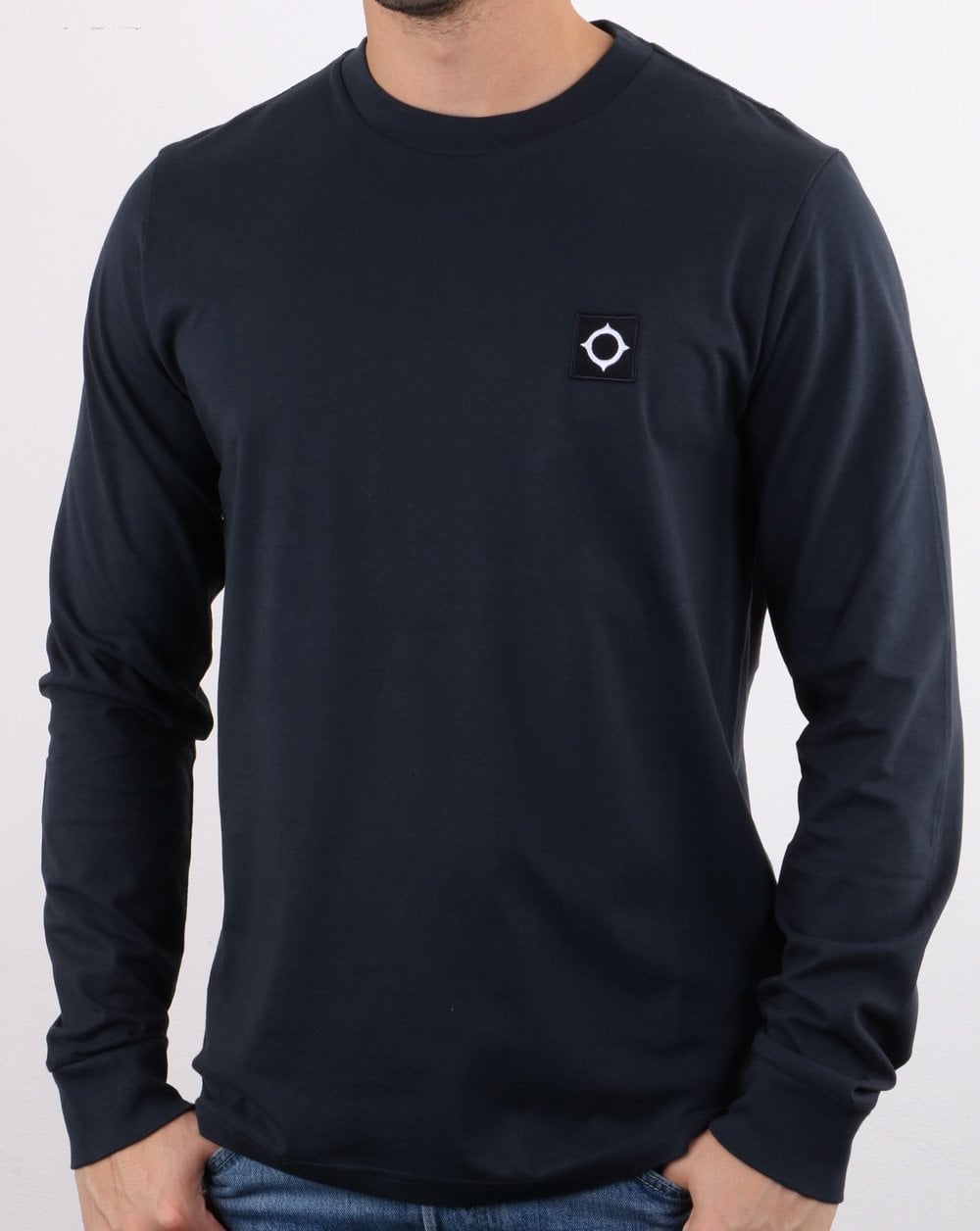 Ma.strum Ls Icon T-Shirt Dunkelblau