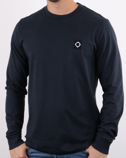Ma.strum Ls Icon T-Shirt Dunkelblau