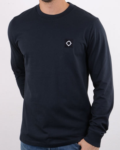 Ma.strum Ls Icon T-Shirt Dunkelblau