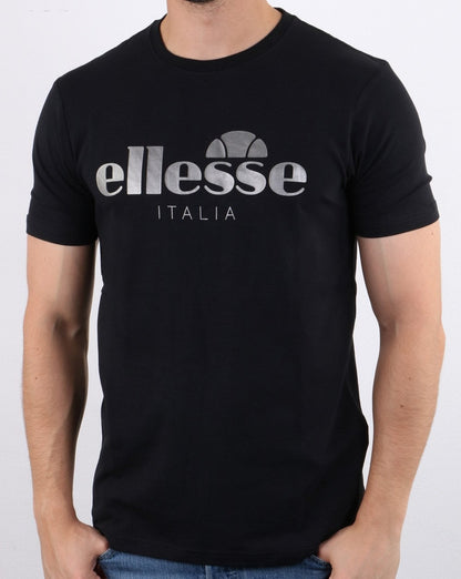 Ellesse – Lucchese – T-Shirt in Schwarz