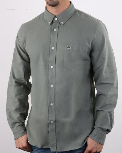 Lacoste Hemd Sergeant Grün