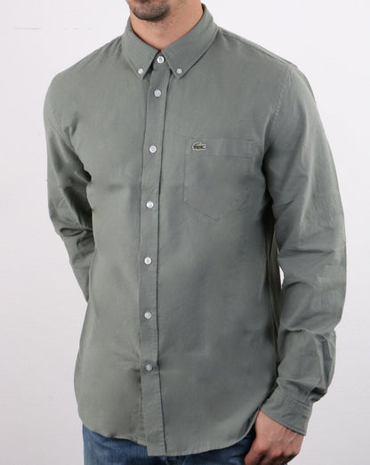 Lacoste Hemd Sergeant Grün