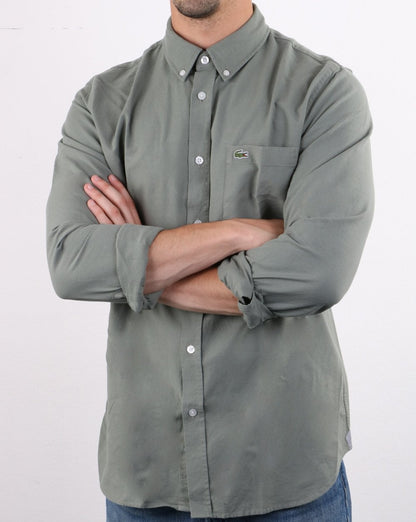 Lacoste Hemd Sergeant Grün