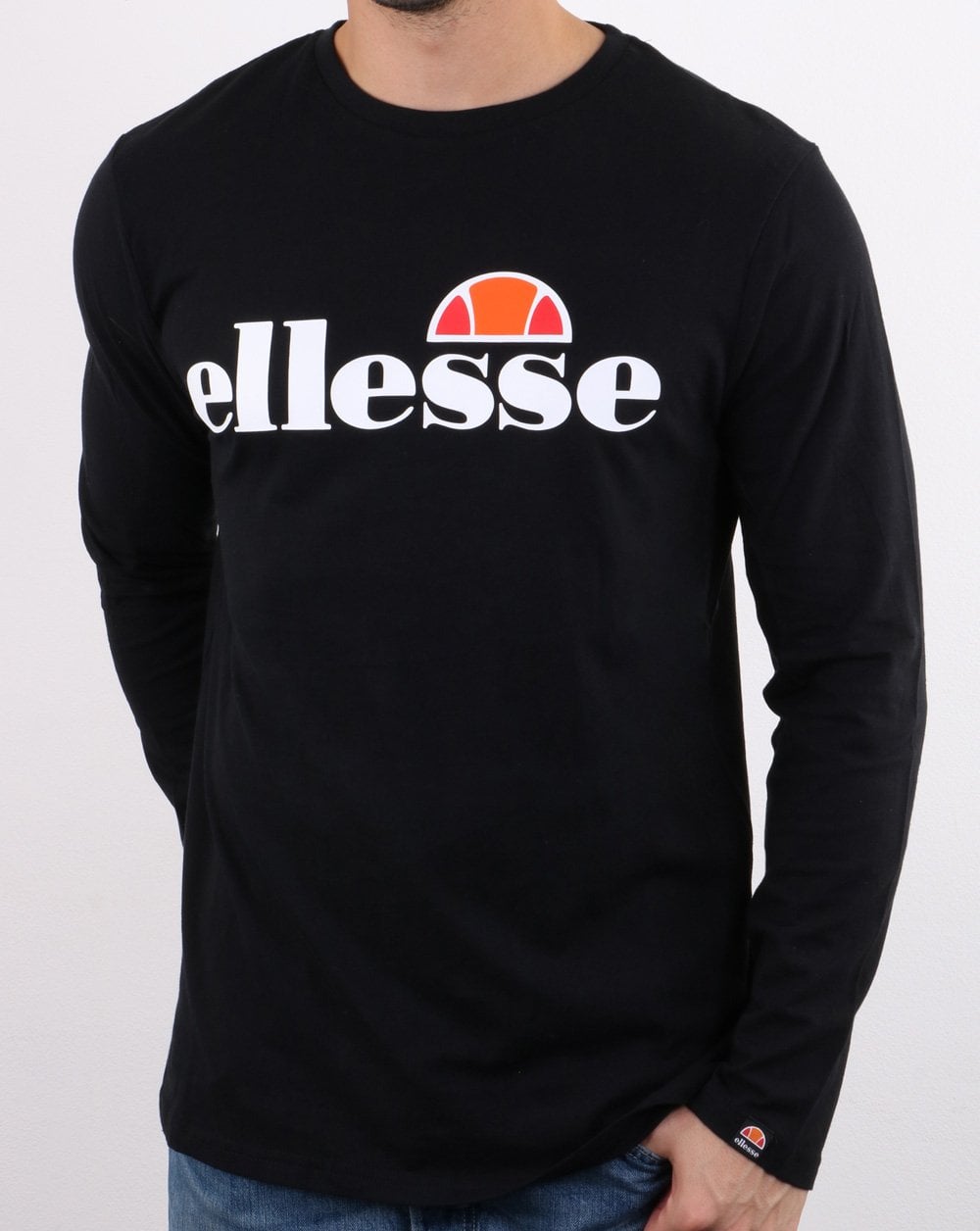 Ellesse – SL Grazie – Langarm-T-Shirt in Schwarz