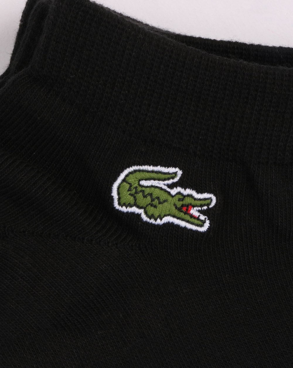 Lacoste – Niedrig geschnittene Socken, 3er-Pack, Schwarz