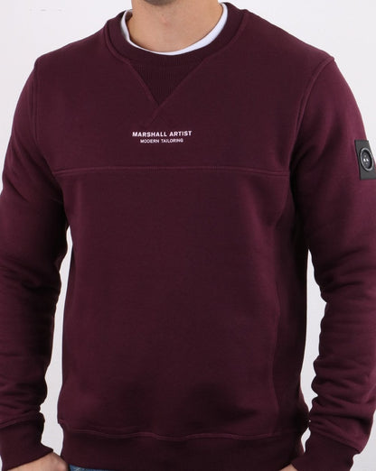 Marshall Artist Siren Sweatshirt Burgund