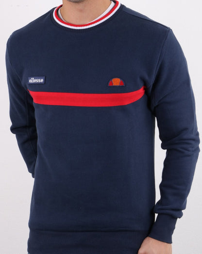 Ellesse – Columbus – Sweatshirt in Marineblau